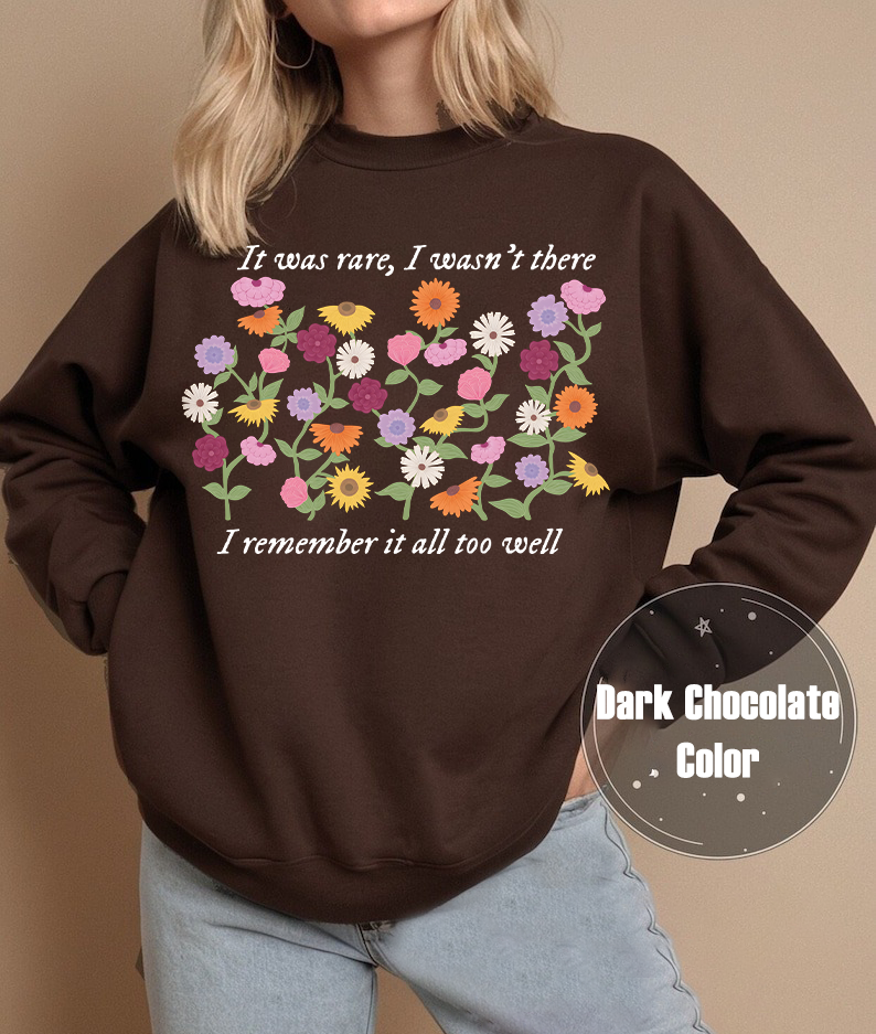 Vintage Eras Tour Piano Flower Sweatshirts