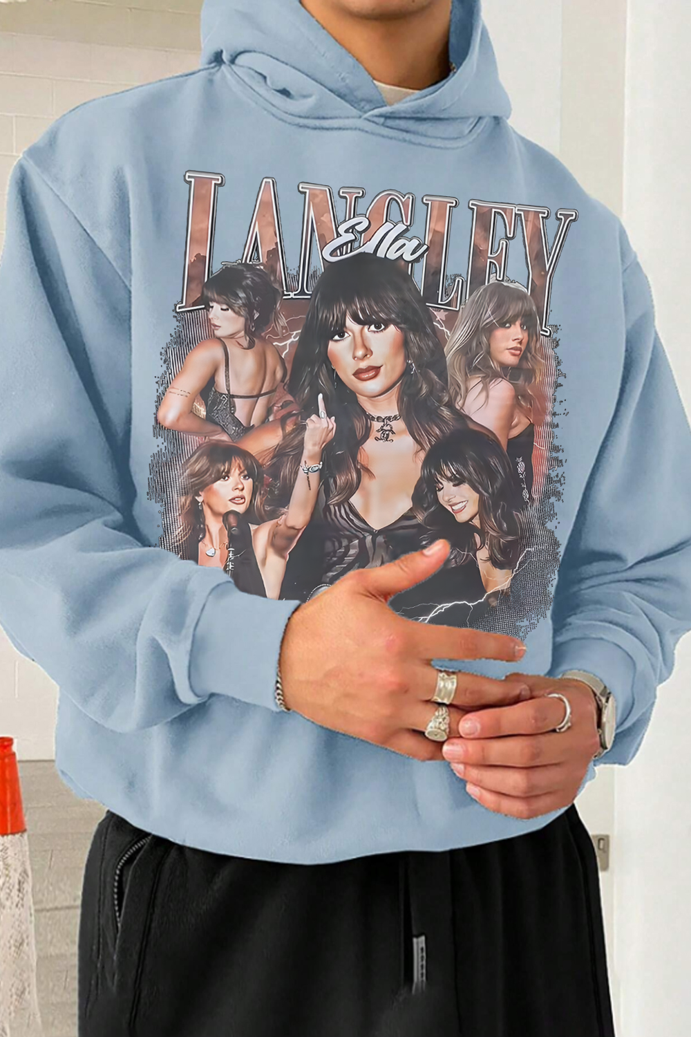 Ella Langley Printed Hoodie