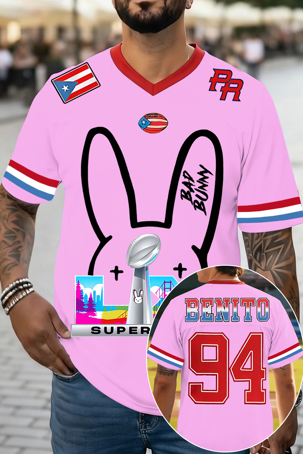 🏈🏈  Benito Jersey