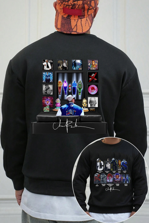Chris Brown Concert Sweatshirt For Men