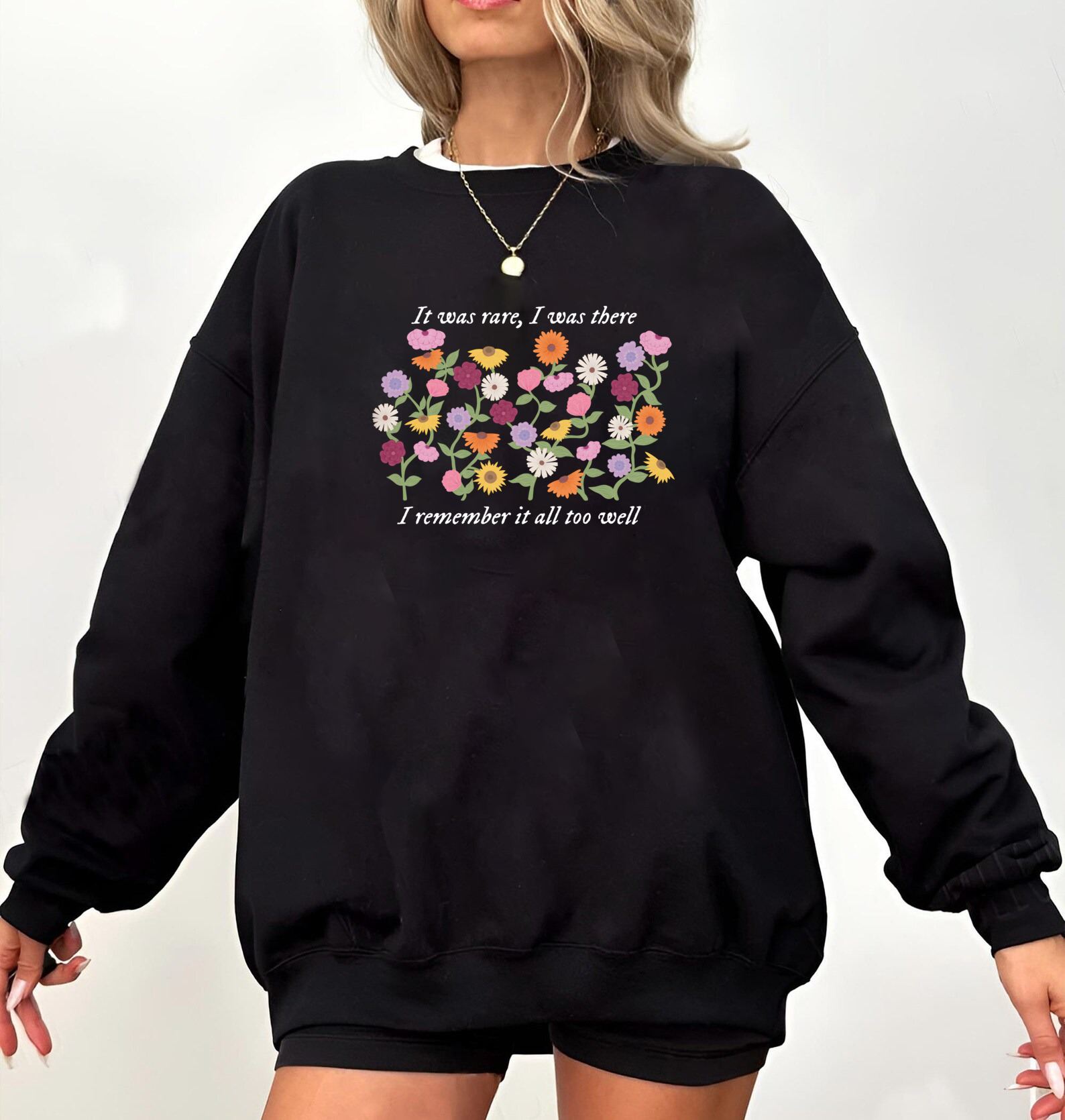 Vintage Eras Tour Piano Flower Sweatshirts