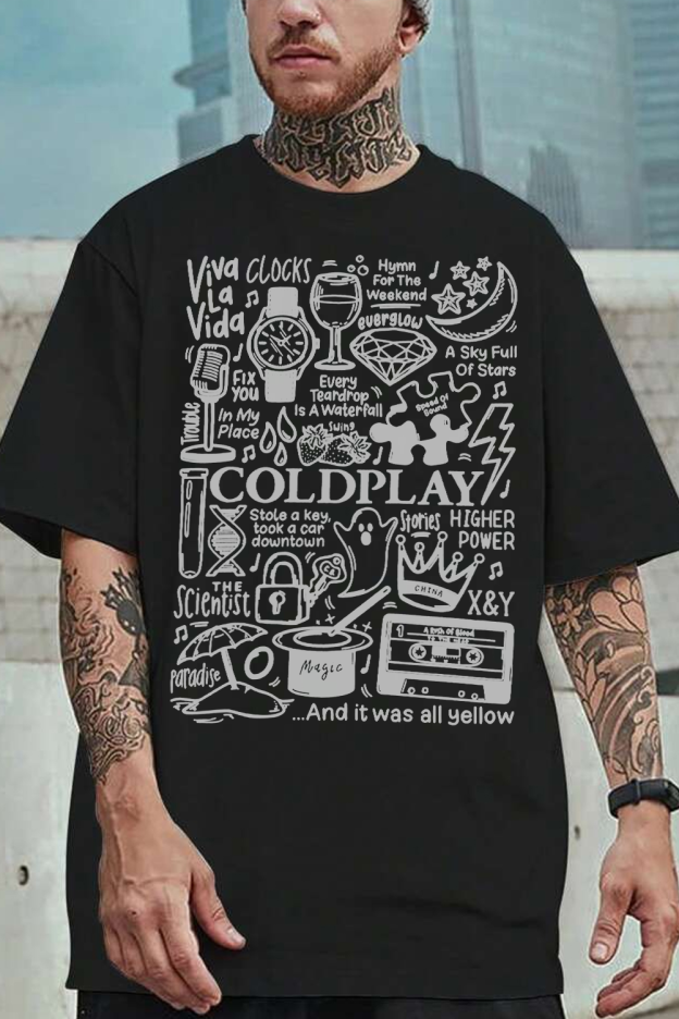 coldplay  shirt