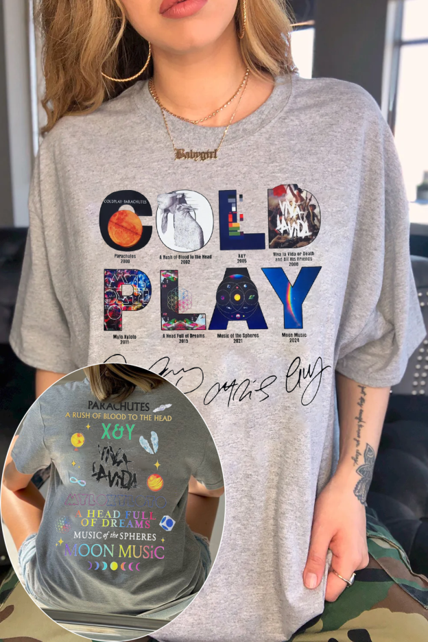 Coldplay shirt Both Side For Women