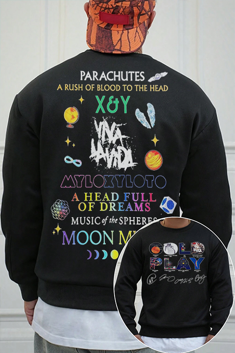 Coldplay shirt Both Side Sweatshirt