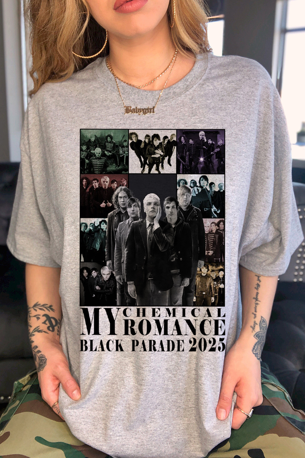 “LONG LIVE THE BLACK PARADE” 2025 tour  MCR shirt For Women