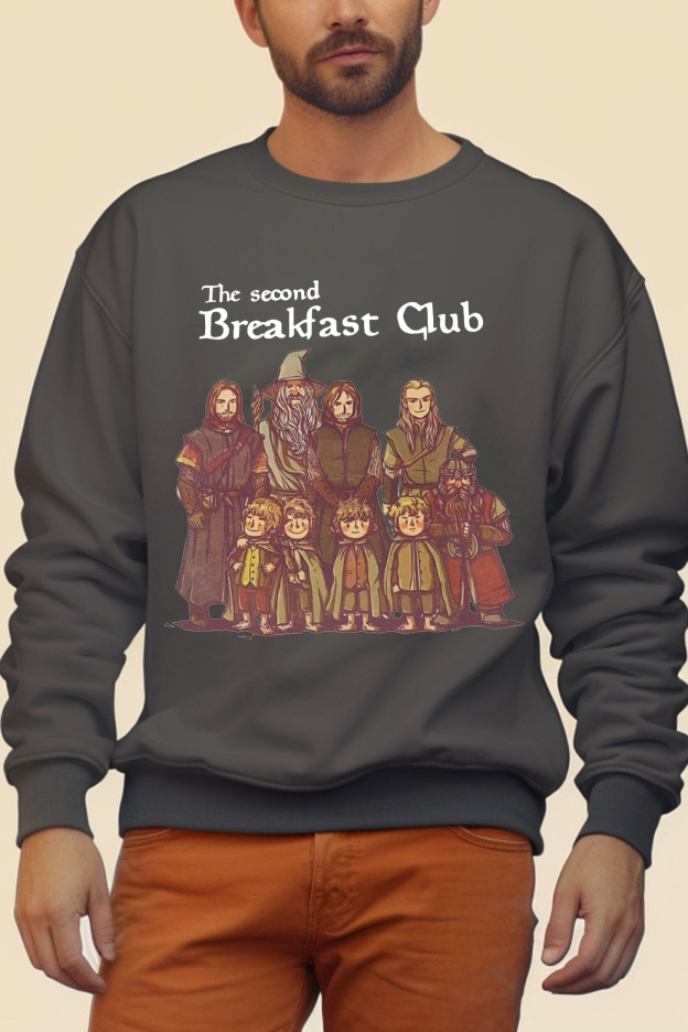 Lord of the Rings cartoon casual men's printed sweatshirt