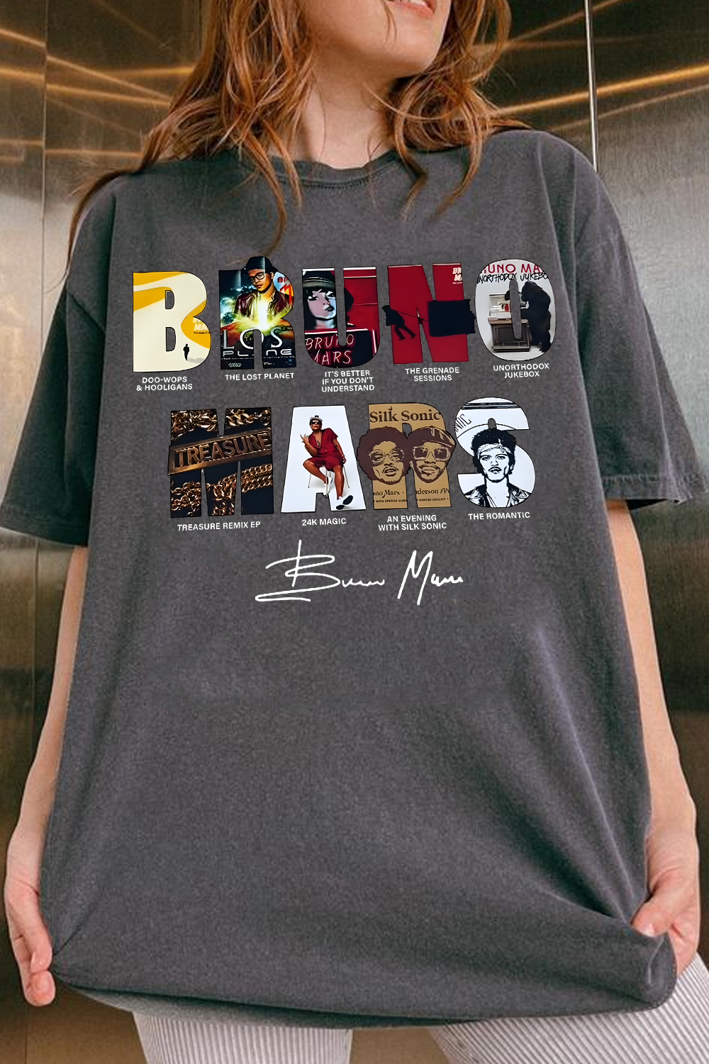 Bruno Mars New Music Loading… 🔥Tee For Women