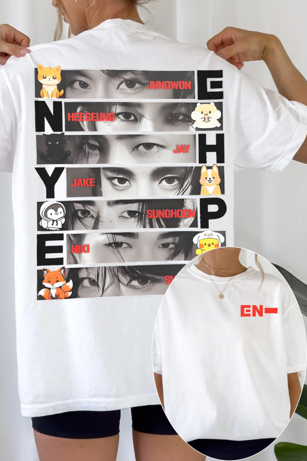 Enhypen 2-Side Fans Shirt