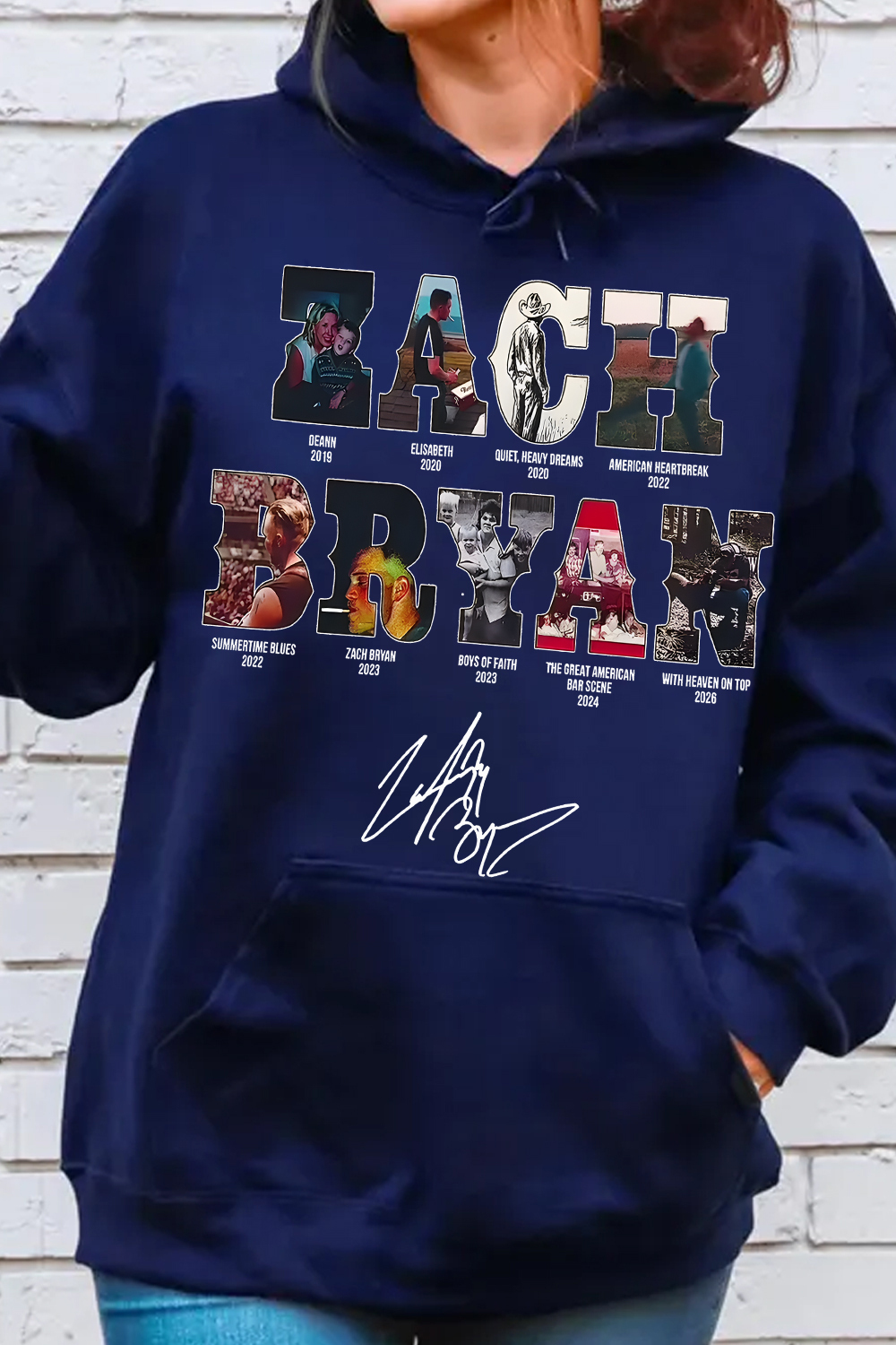 Zach Bryan Fans Women Hoodie