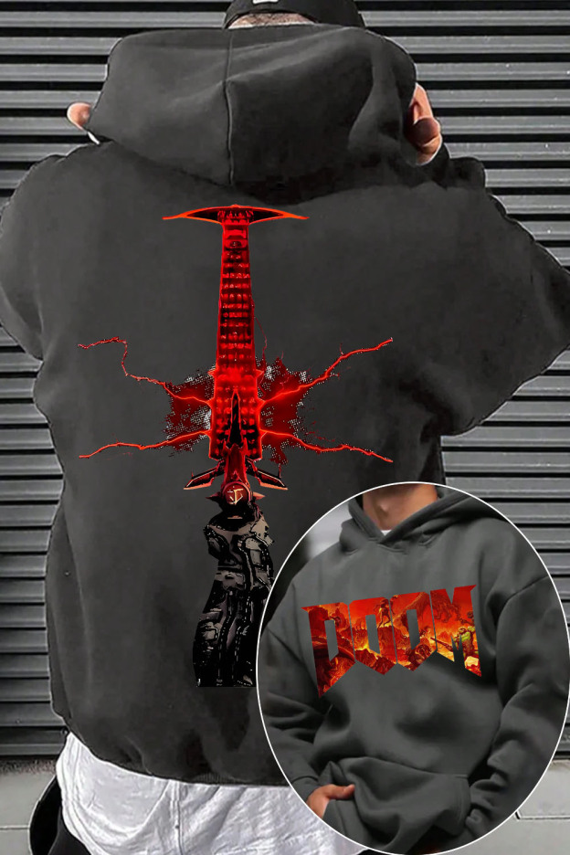 Doom Slayer Crucible Sword Hoodie