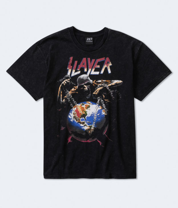 Slayer Ghost Of War Relaxed Graphic Tee