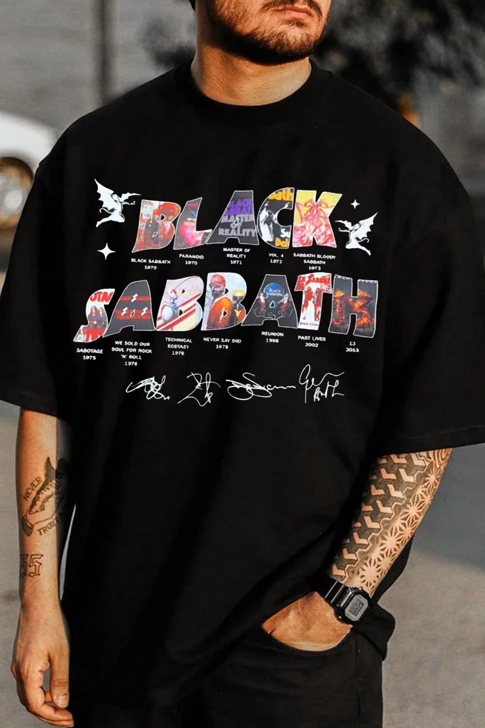 Black Sabbath fan tee