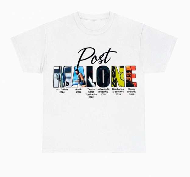 Retro post malone shirt vintage 90s style shirt