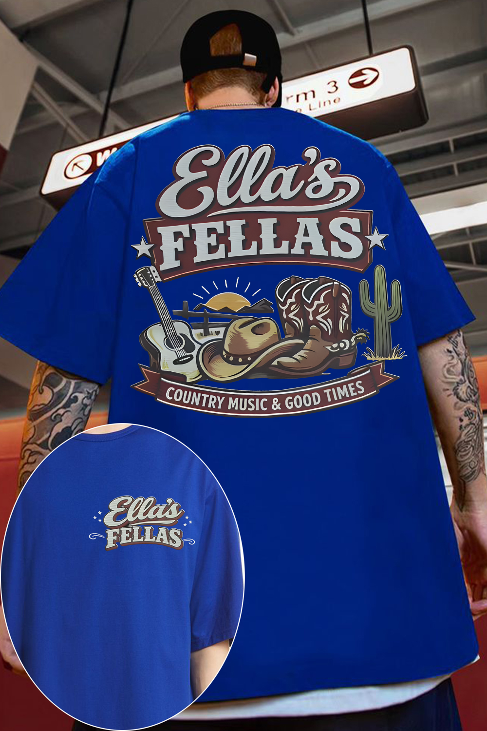 Ella Fellas Fans Shirt For Men