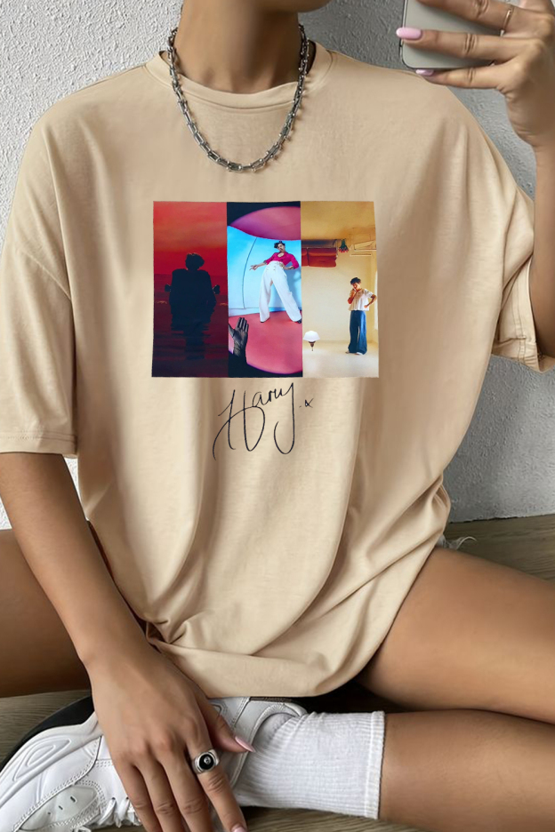 morganwallen printed round neck short sleeve t-shirt