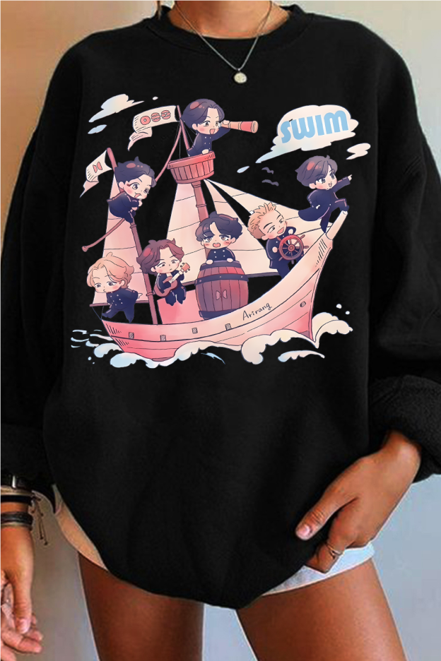 BTS Musical Voyage Sweatshirt