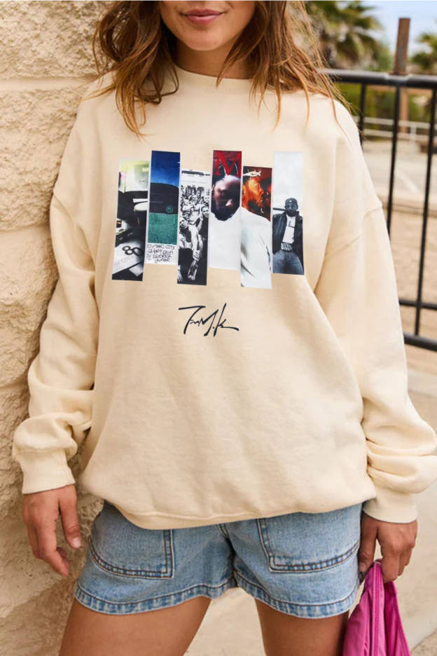 Kendrick Dropped Women's Crew Neck Sweatshirt