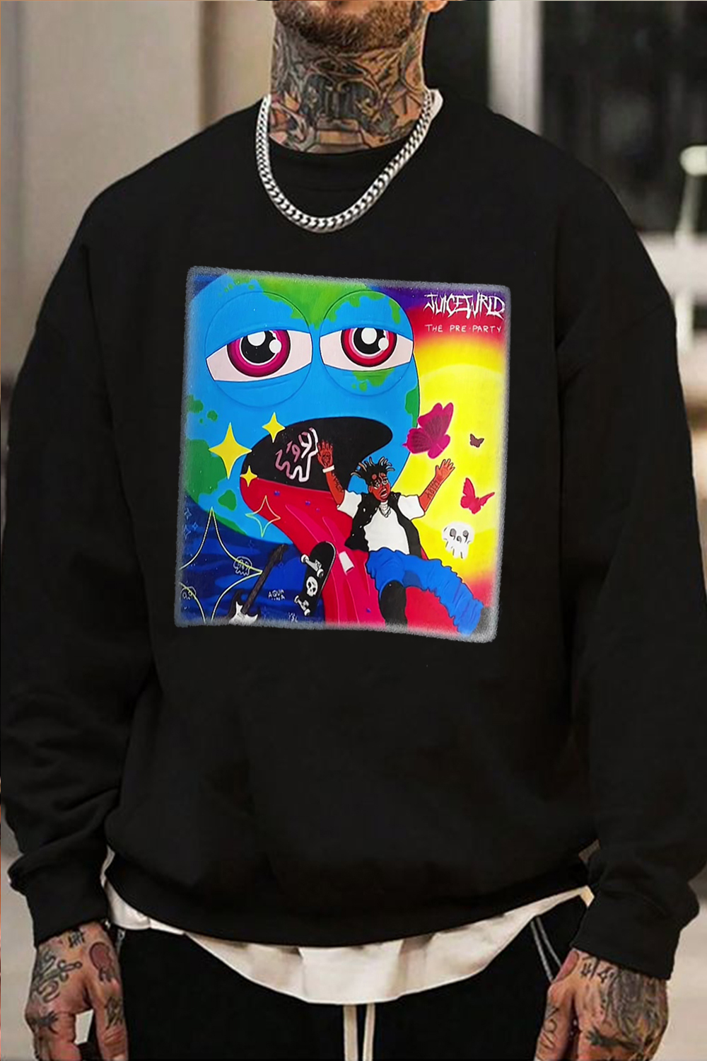 JUICE WOLD Sweatshirt For Men