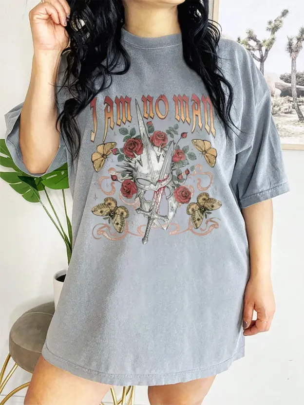 I Am No Man Fantasy Tee For Women