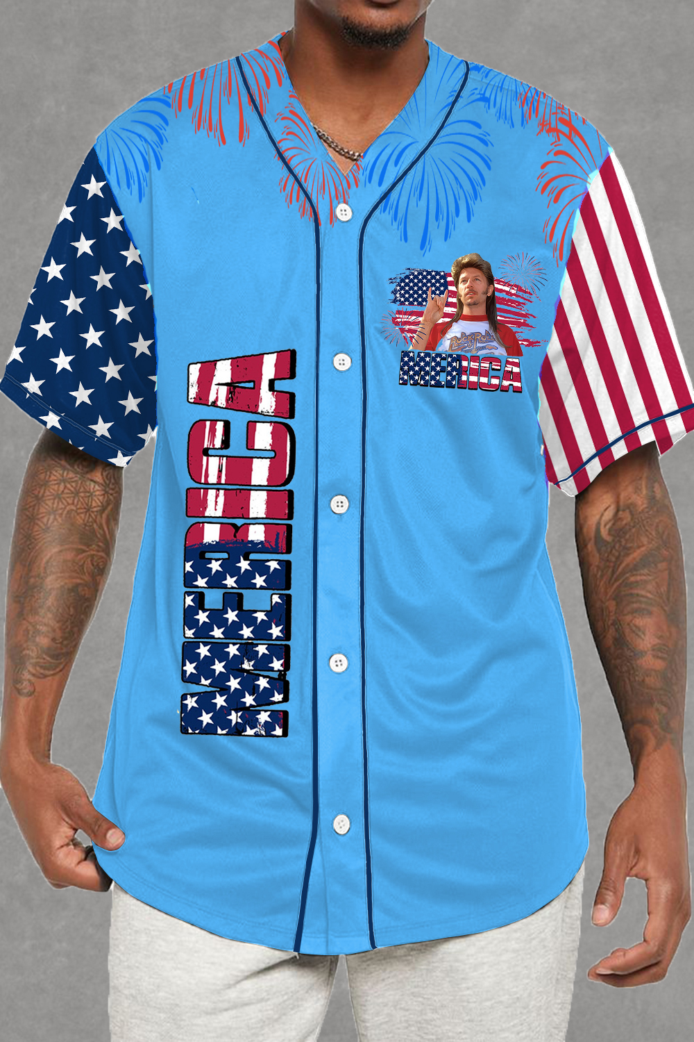 Joe Dirt Mericaaa  Jersey