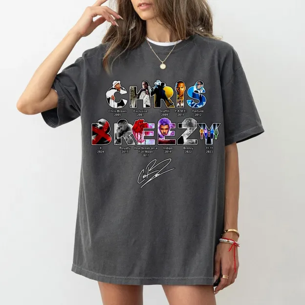 Chris Brown 11:11 Tour Shirt