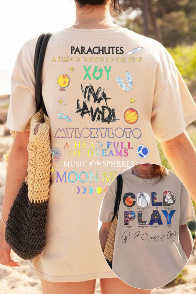 Coldplay shirt Both Side For Women