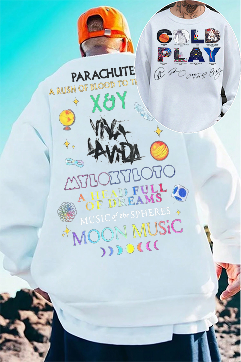 Coldplay shirt Both Side Sweatshirt