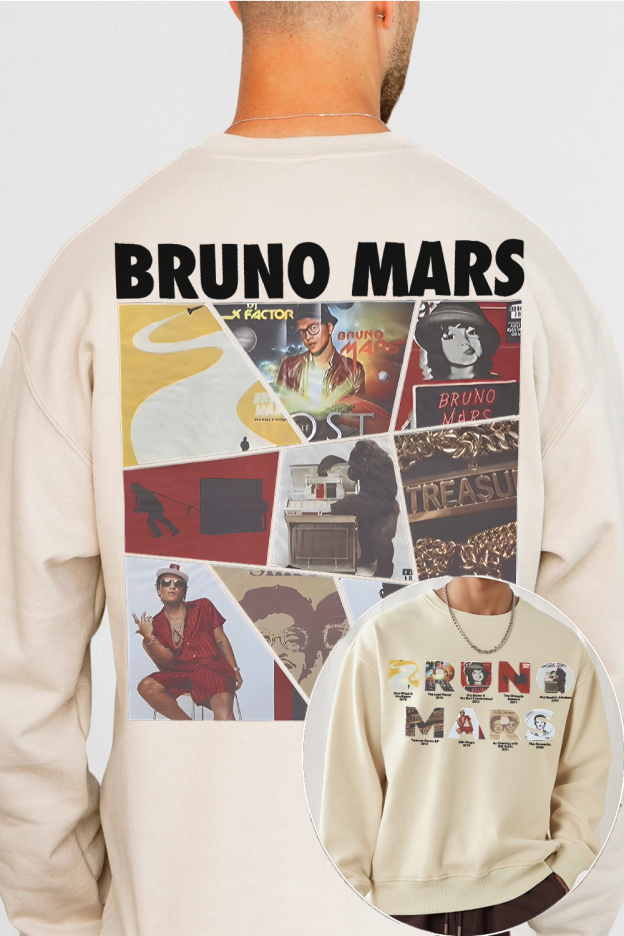 Bruno Mars Men Sweatshirt