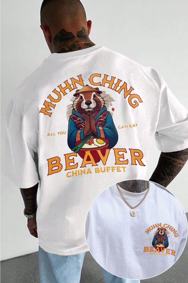 Japanese Culture Cartoon Men's Short-Sleeved T-Shirt