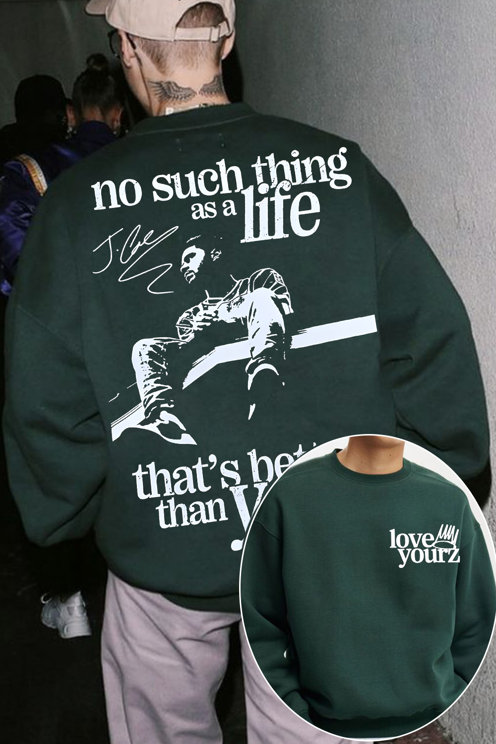 J.Cole lyrics Love Yourz Sweatshirt