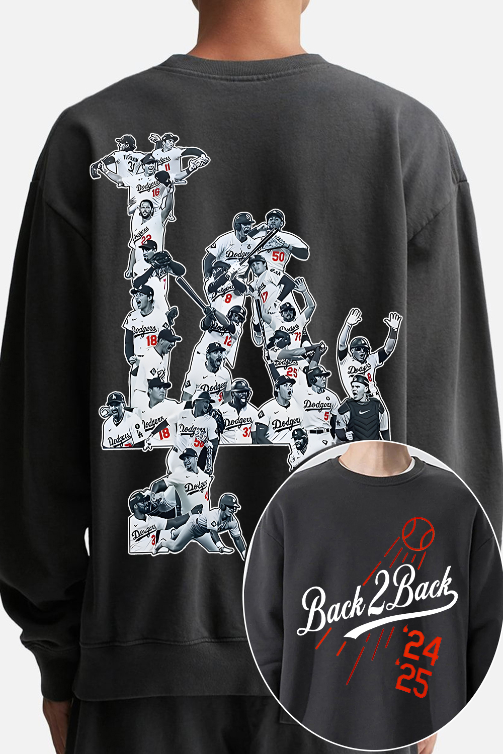 Dodgers Baseball Sweatshirt