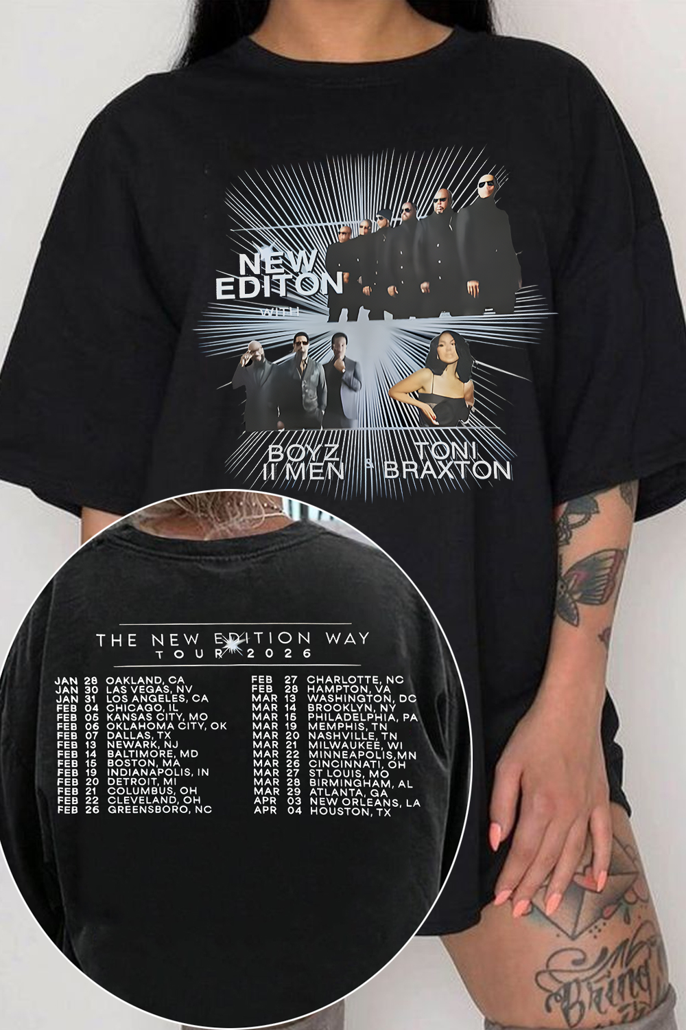New Edition 2026 Tour Shirt