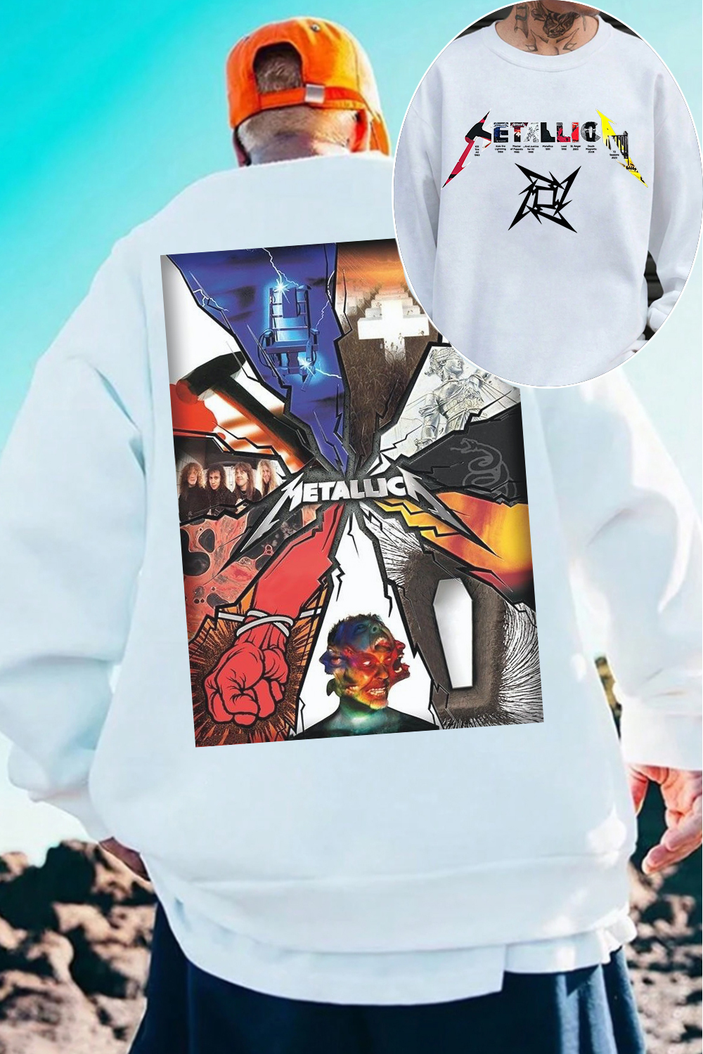 metallica2025 MEN SWEATSHIRT