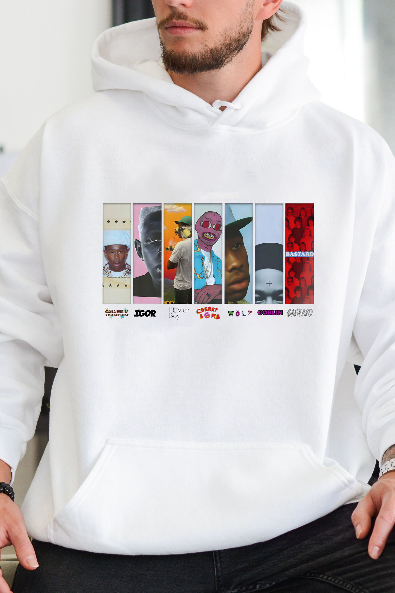 Tyler Albums Version 6 Men Hoodie