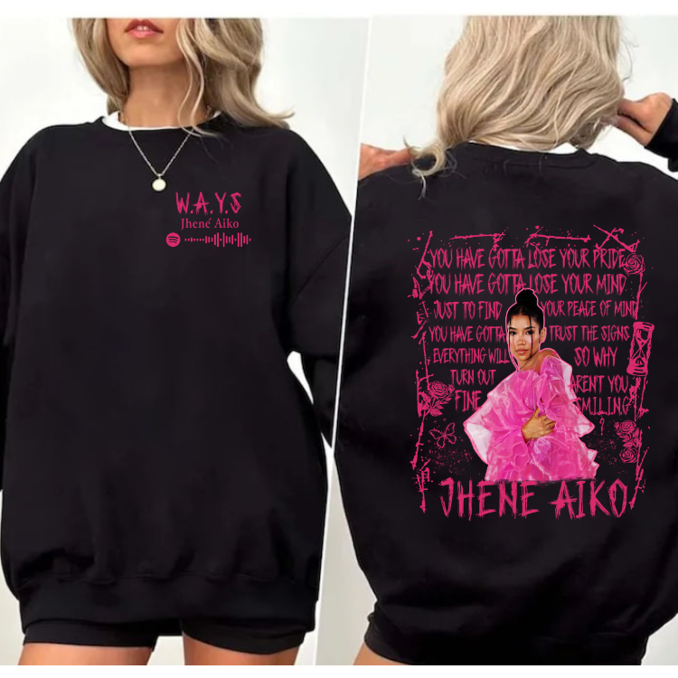 [2-sided] W.A.Y.S Jhene Aiko Sweatshirt For Women