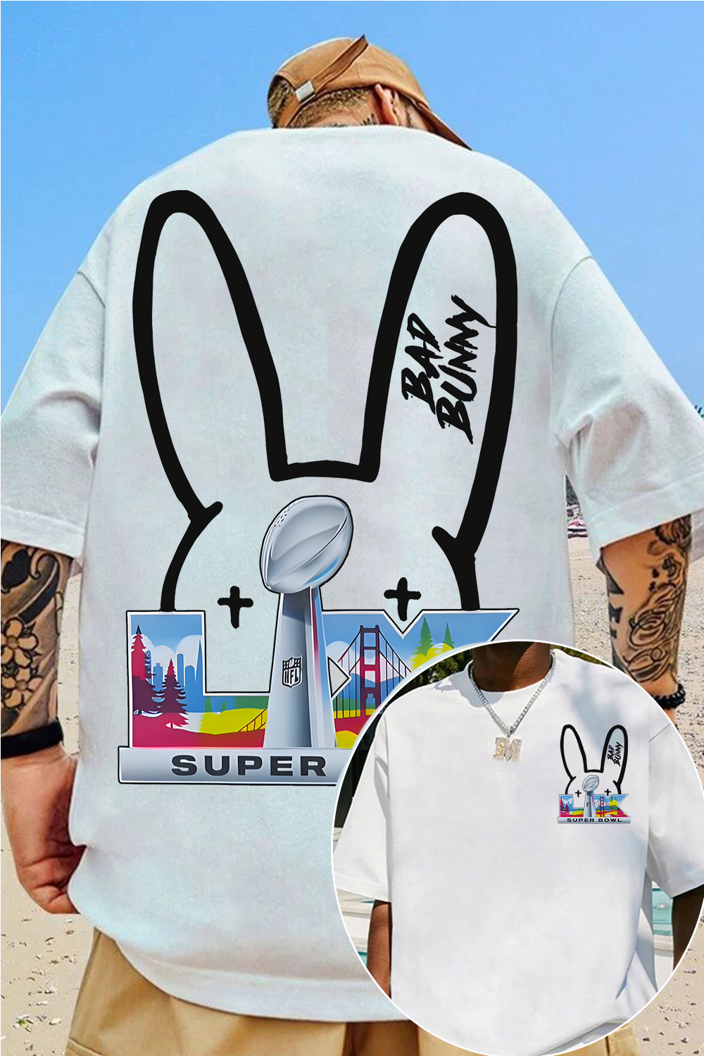 Superbowl 2026 Bad Bunny ? Fan Shirt