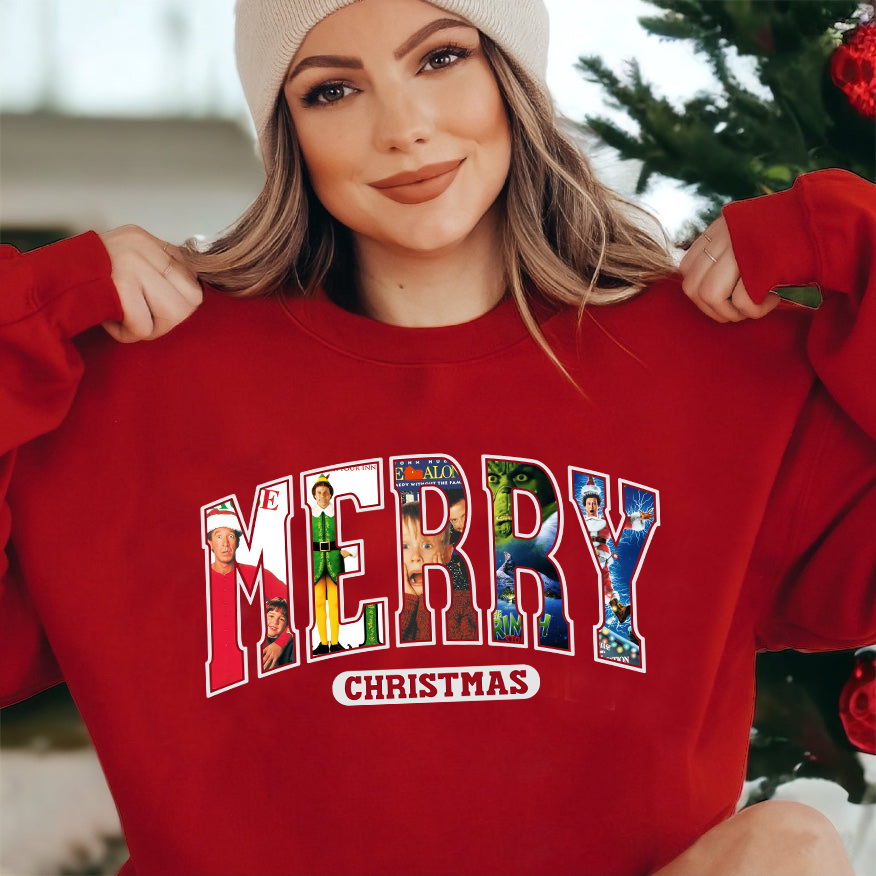 MERRY Christmas Movies Sweatshirt