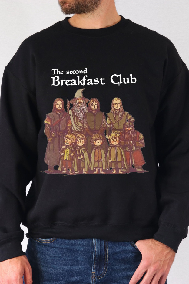 Lord of the Rings cartoon casual men's printed sweatshirt