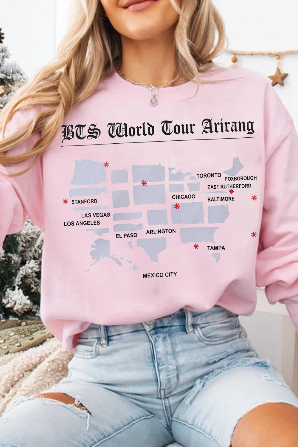 BTS Mexico City Tour Sweatshirt