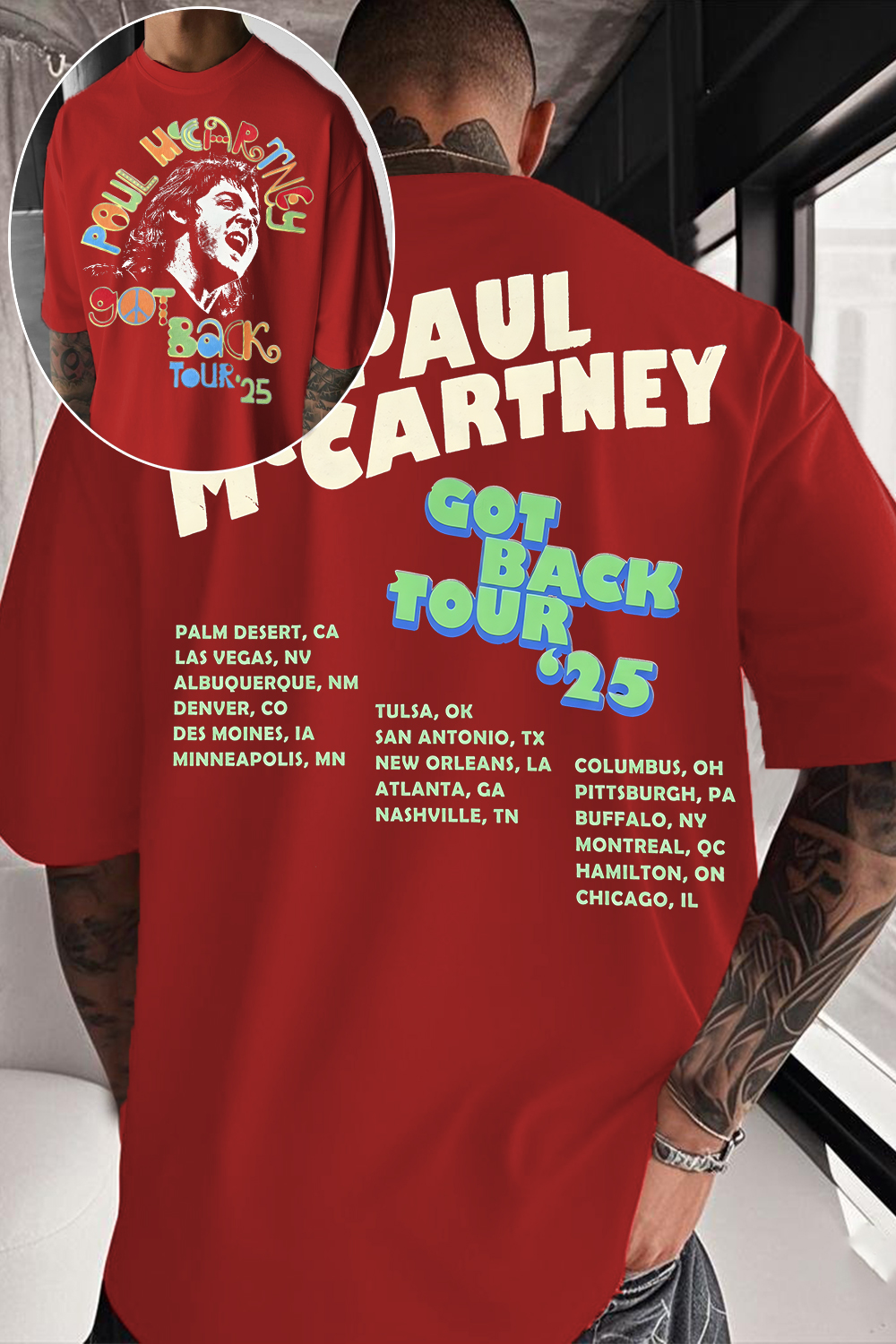 Paul McCartney Music Tee