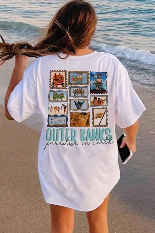 Stamp Print T-Shirt