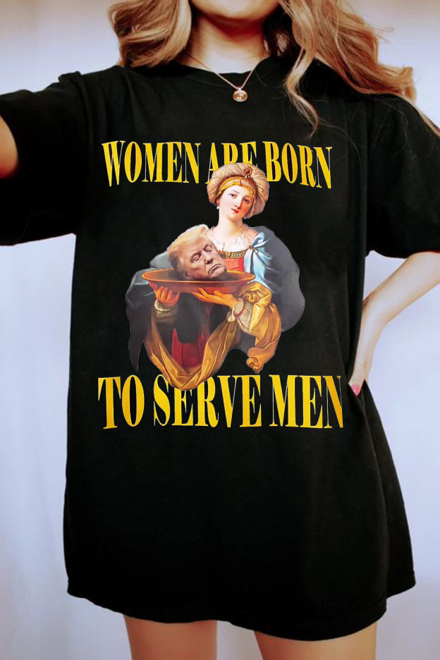 Funny Dinner Girl Printed Short Sleeve T-Shirt