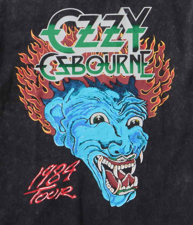 Ozzy Osbourne 1984 Tour Relaxed Graphic Tee