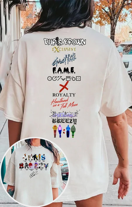 Chris Brown 11:11 Tour Both Side Shirt