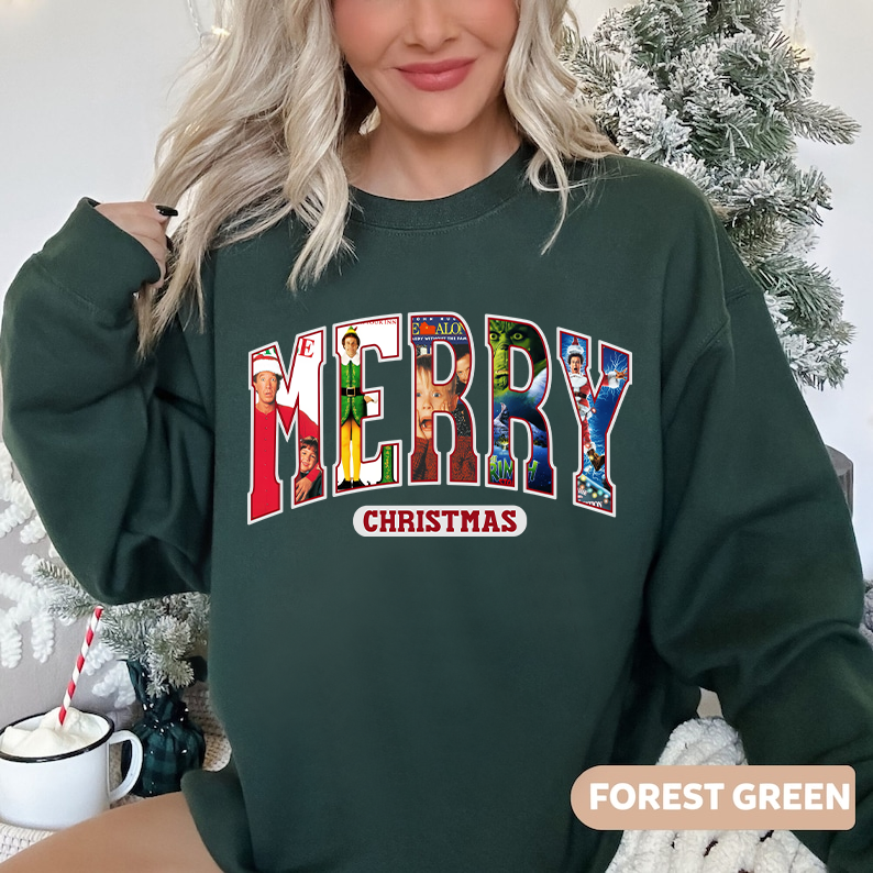 MERRY Christmas Movies Sweatshirt