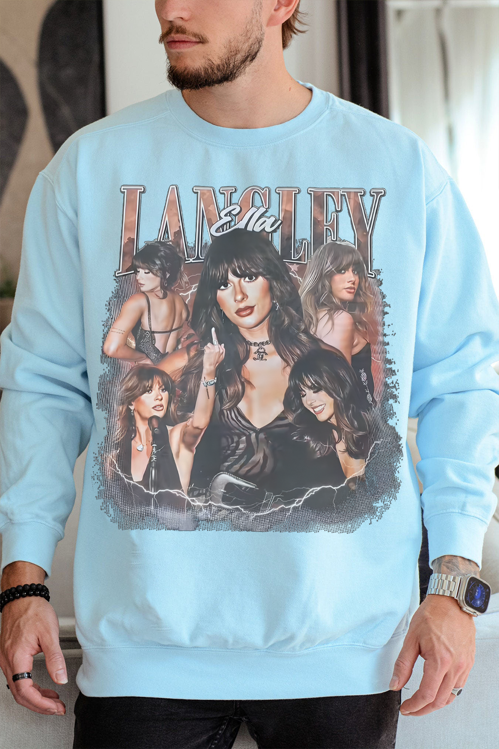 Ella Langley Printed Sweatshirt