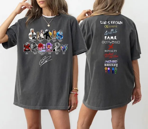 [Copy]Chris Brown 11:11 Tour Both Side Shirt