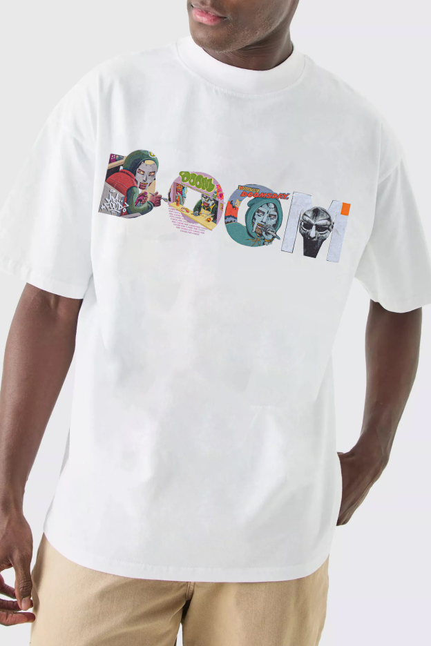 MF "DOOM" Type Collage Print – Men Shirt