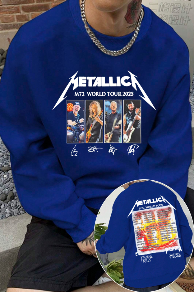 metallica rockband MEN SWEATSHIRT