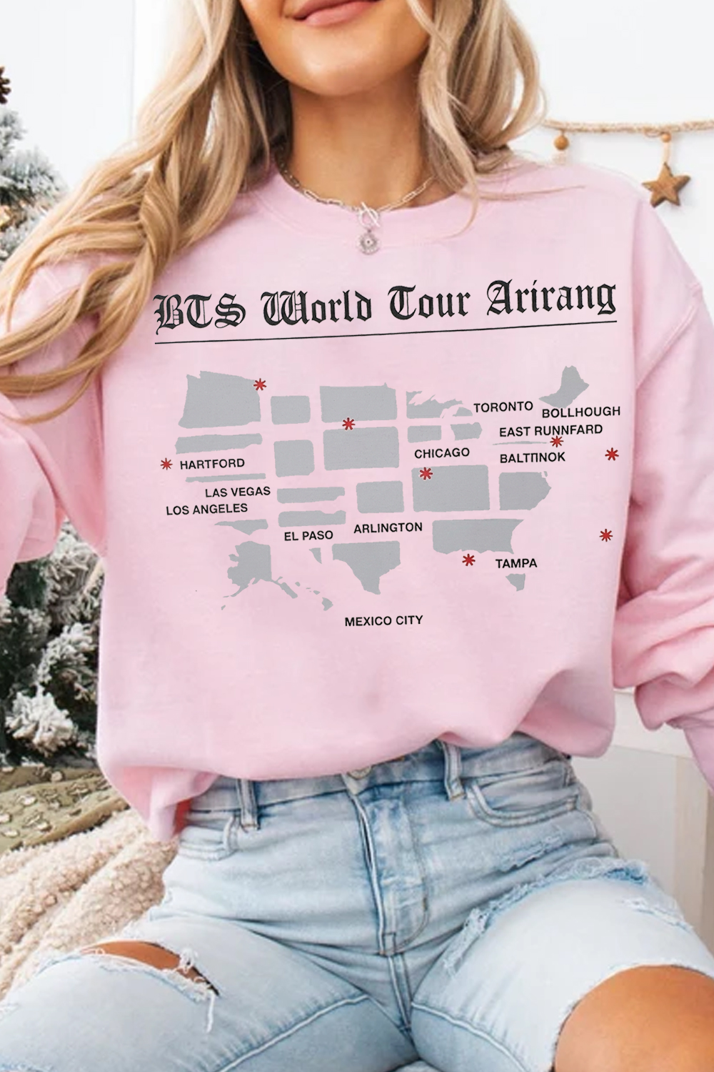 BTS Mexico City Tour Sweatshirt